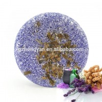 Juniperus Lavender dandruff control shampoo bar China Soap factory OEM